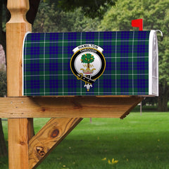 Hamilton Hunting Modern Tartan Crest Mailbox