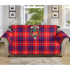 Hamilton Modern Tartan Crest Sofa Protector