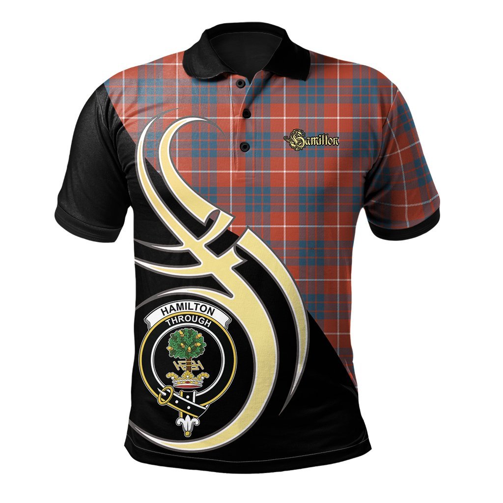 Hamilton Ancient Tartan Polo Shirt - Believe In Me Style