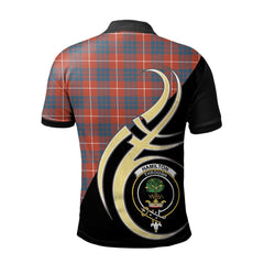 Hamilton Ancient Tartan Polo Shirt - Believe In Me Style