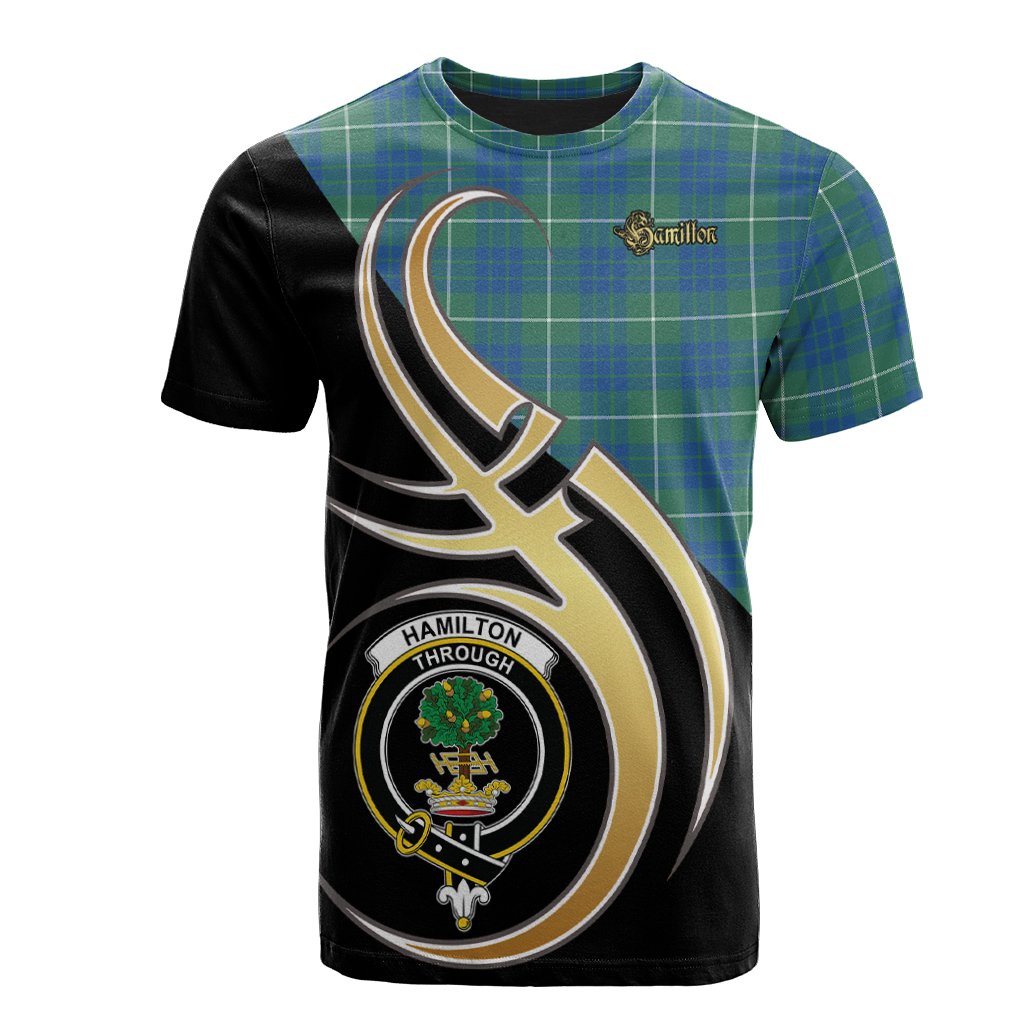 Hamilton Hunting Ancient Tartan T-shirt - Believe In Me Style