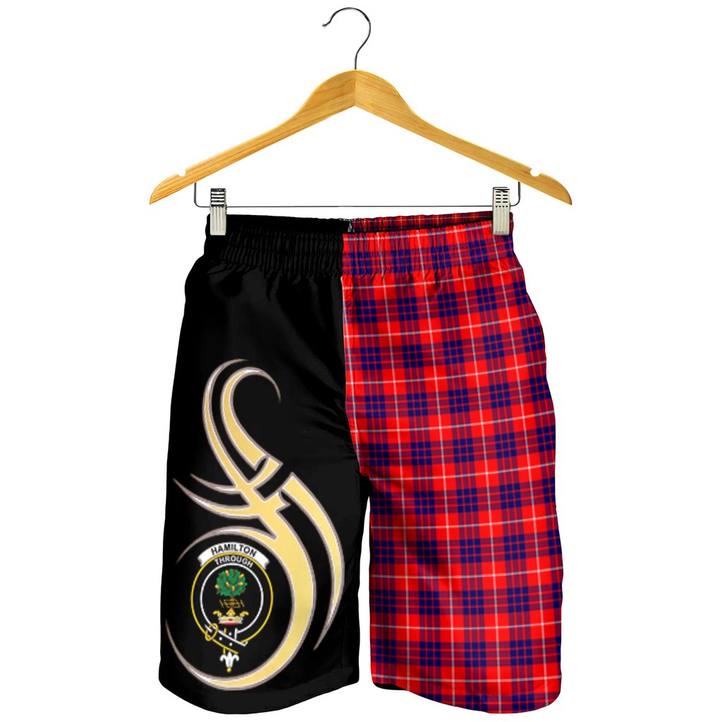 Hamilton Modern Tartan Crest Men's Short PM8