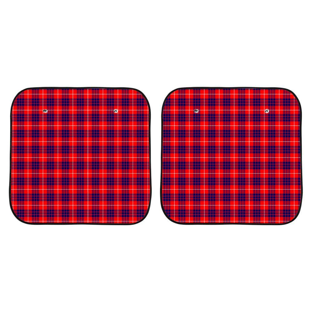 Hamilton Modern Tartan Car Sun Shade - 2 Pieces