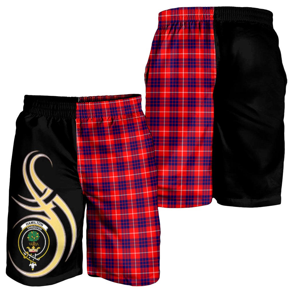 Hamilton Modern Tartan Crest Men's Short PM8