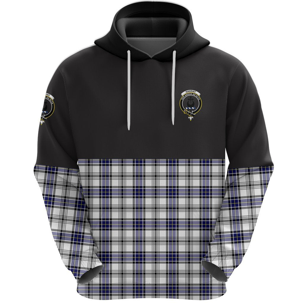 Hannay Modern Clan Half Of Tartan Hoodie