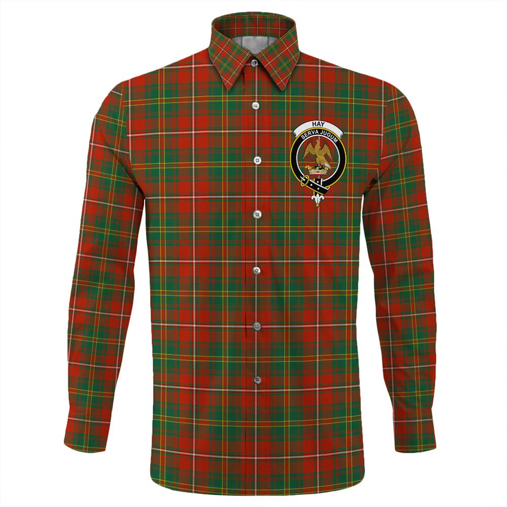 Hay Ancient Tartan Long Sleeve Button Shirt