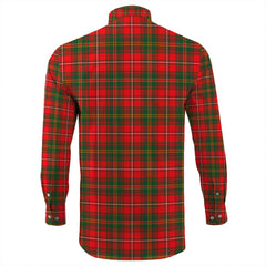 Hay Modern Tartan Long Sleeve Button Shirt