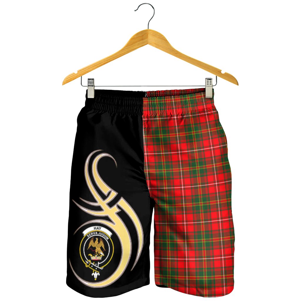 Hay Modern Tartan Crest Men's Short PM8