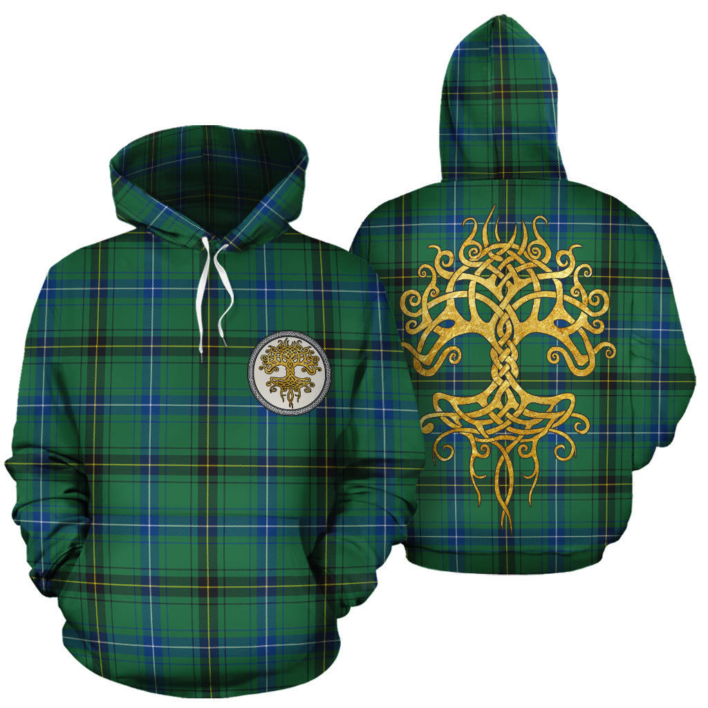 Henderson Ancient Tartan Hoodie - Tree Of Life