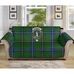 Henderson Modern Tartan Crest Sofa Protector