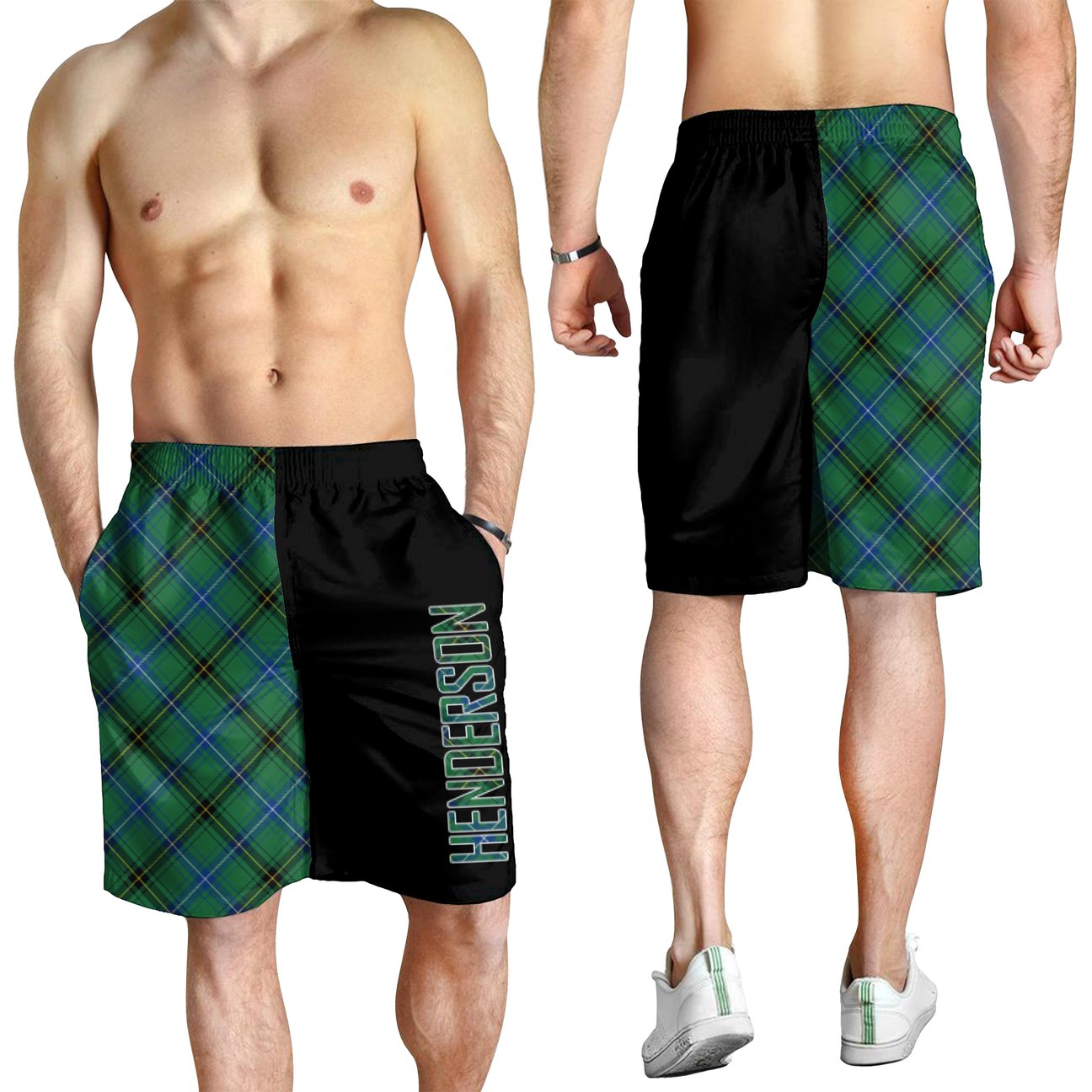 Henderson Ancient Tartan Crest Men's Short - Cross Style