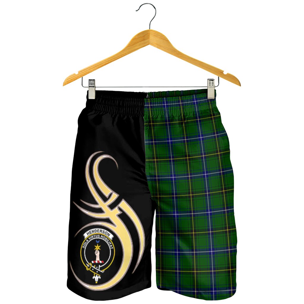 Henderson Modern Tartan Crest Men's Short PM8