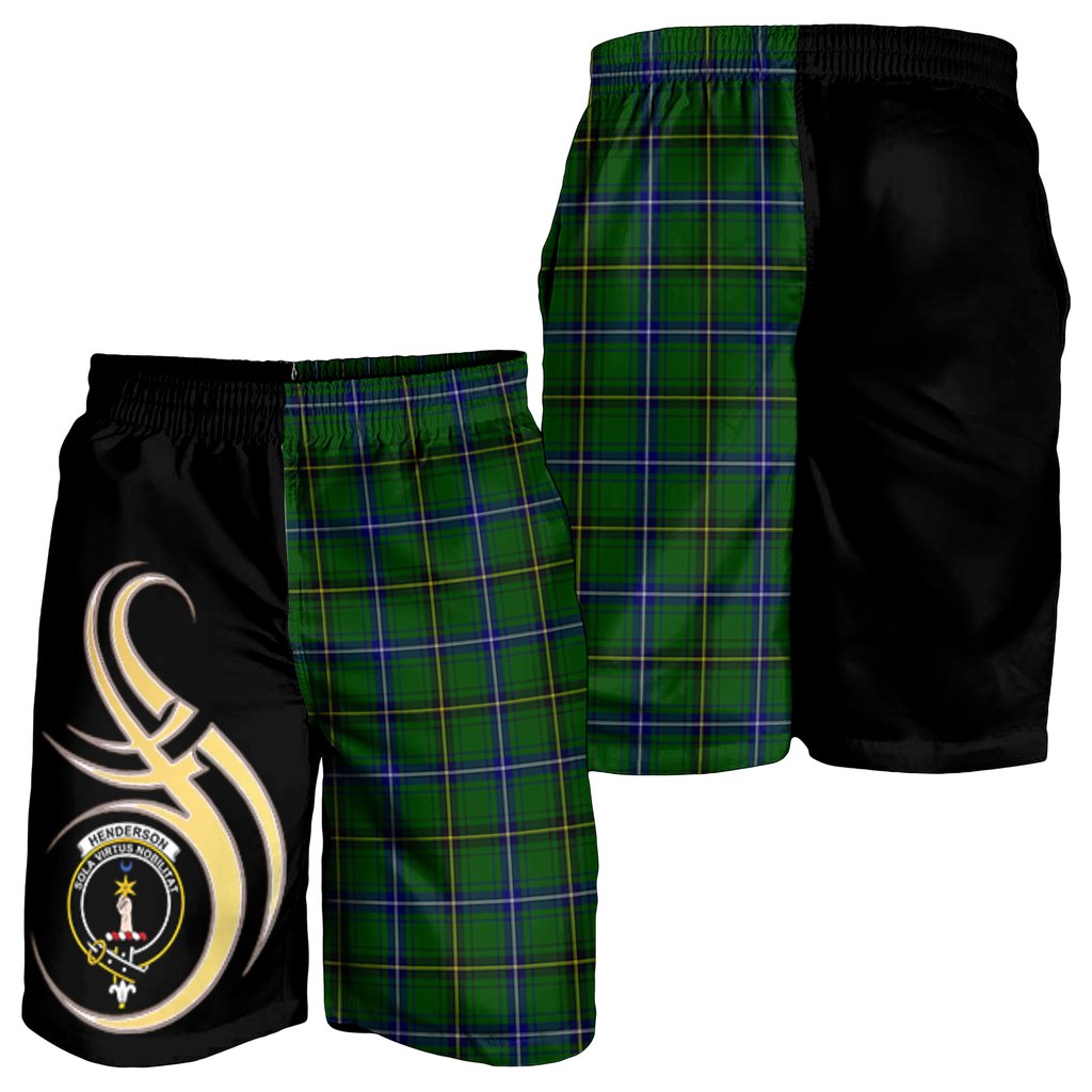 Henderson Modern Tartan Crest Men's Short PM8