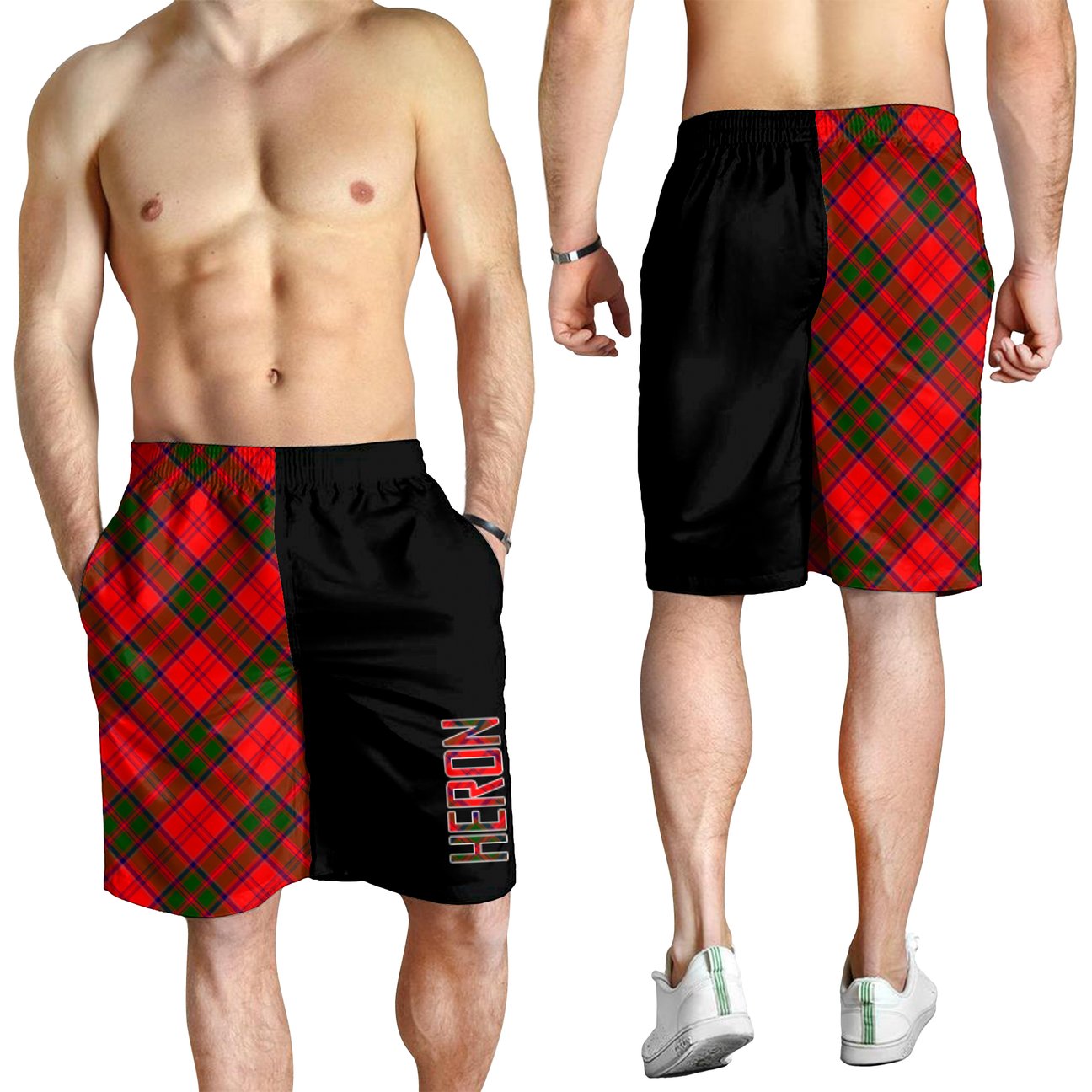 Heron Tartan Crest Men's Short - Cross Style