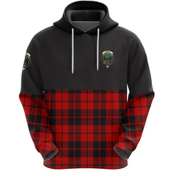 Hogg Clan Half Of Tartan Hoodie