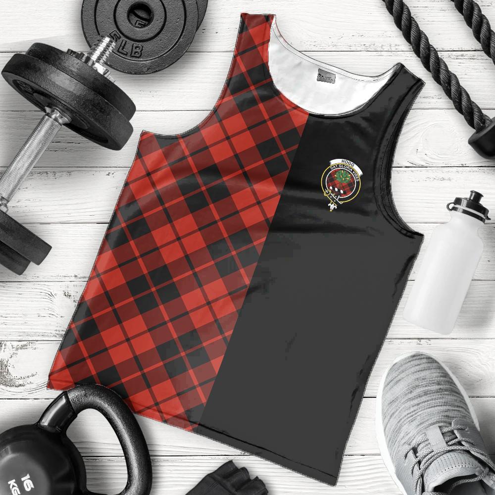 Hogg Tartan Crest Men's Tank Top - Cross Style