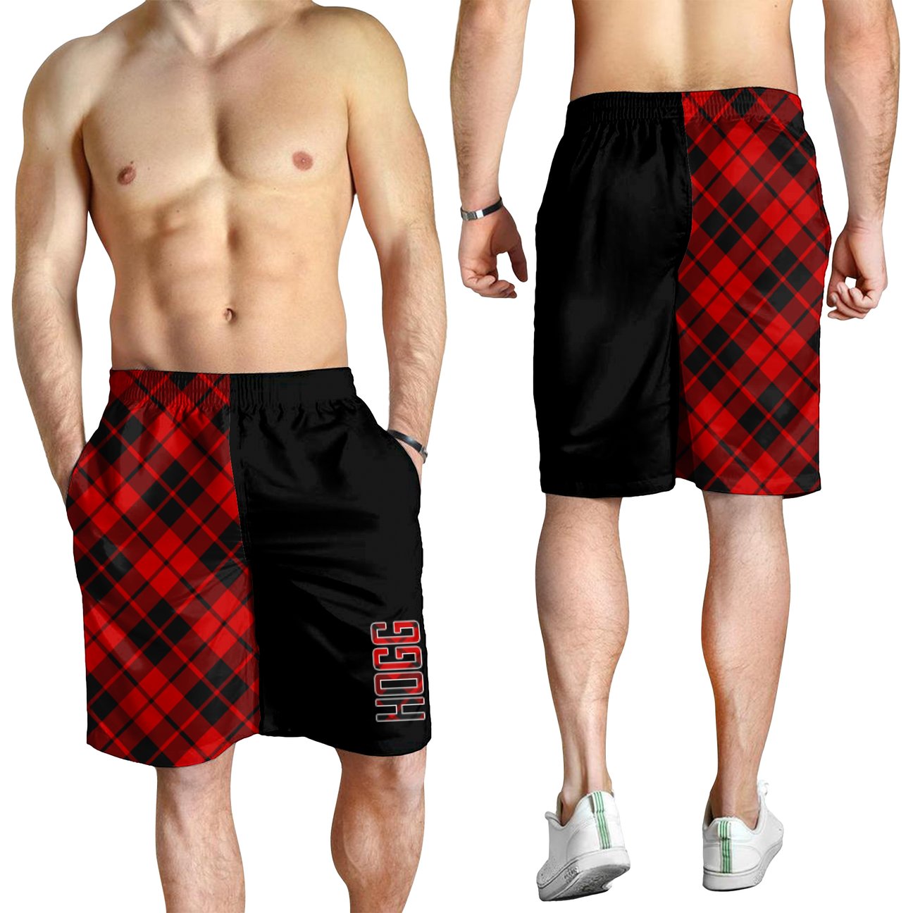 Hogg Tartan Crest Men's Short - Cross Style