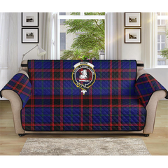 Home Modern Tartan Crest Sofa Protector