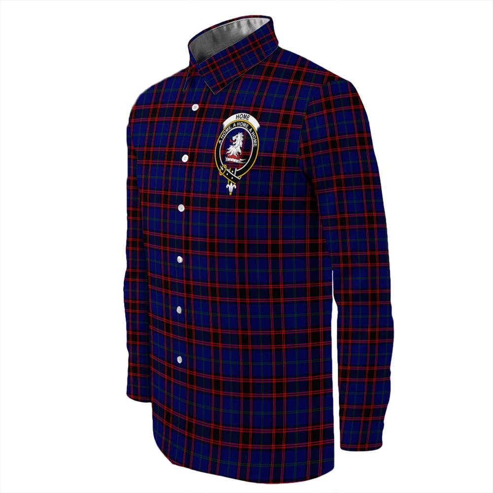 Home Modern Tartan Long Sleeve Button Shirt