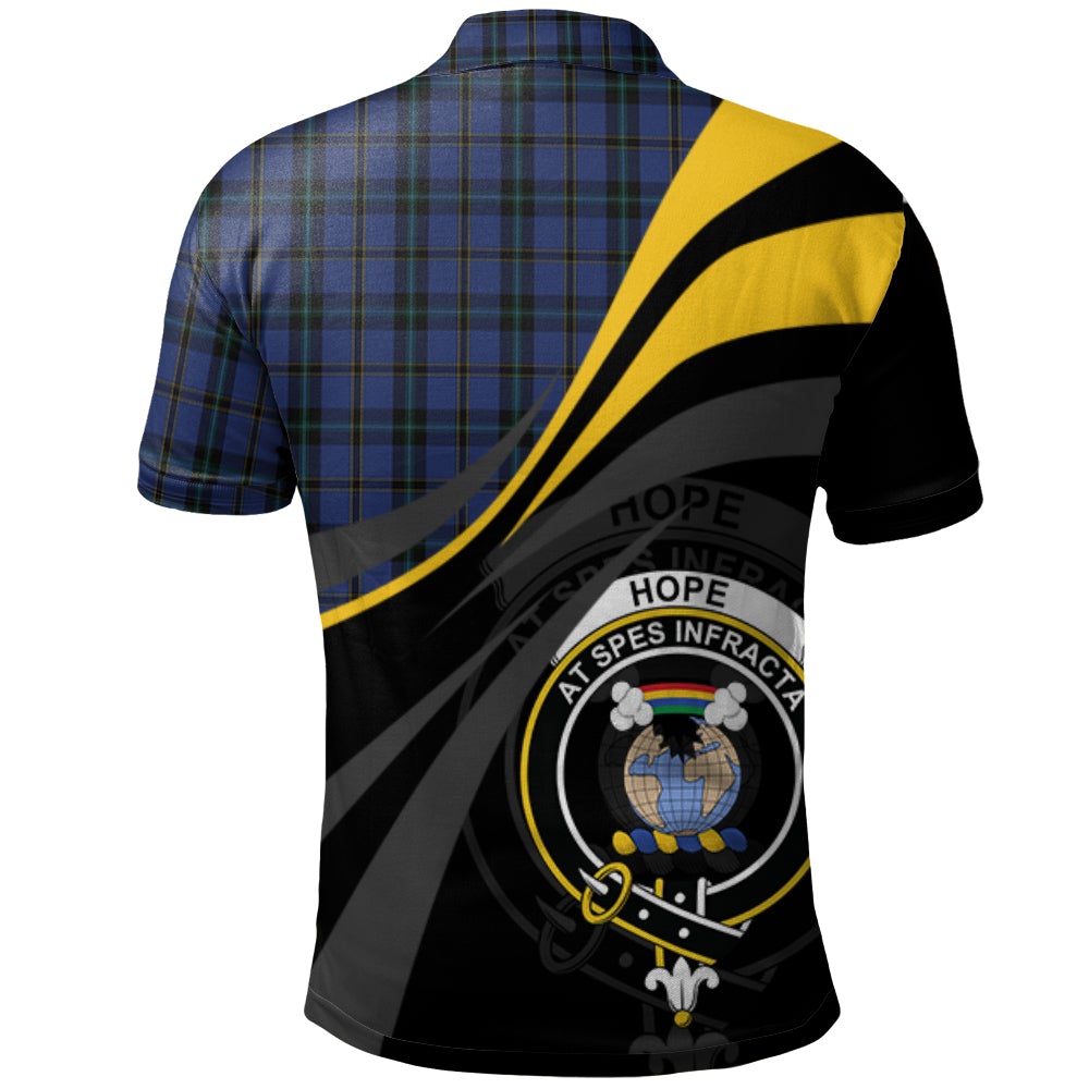 Hope (Vere - Weir) 04 Tartan Polo Shirt - Royal Coat Of Arms Style