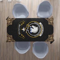 Horsburgh Crest Tablecloth - Black Style