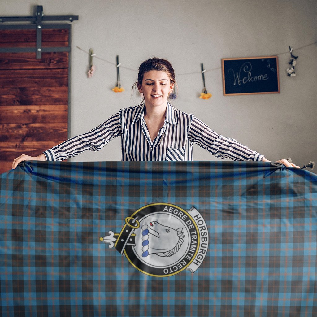 Horsburgh Tartan Crest Tablecloth