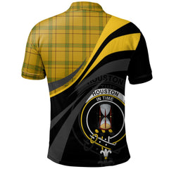 Houston Tartan Polo Shirt - Royal Coat Of Arms Style