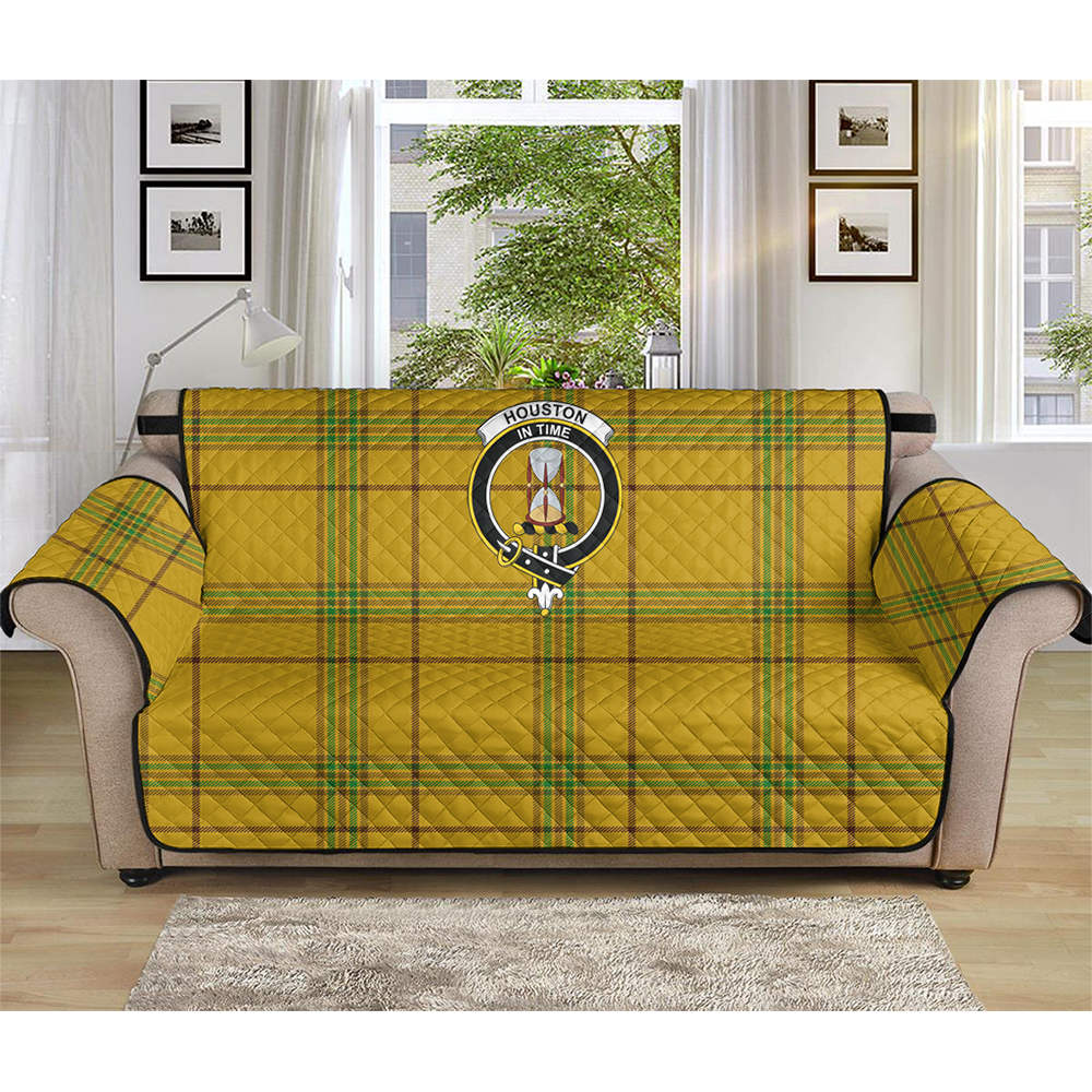 Houston Tartan Crest Sofa Protector