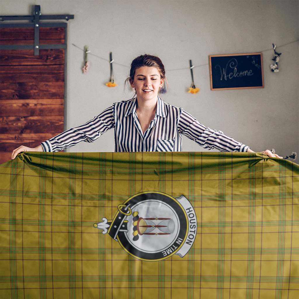 Houston Tartan Crest Tablecloth