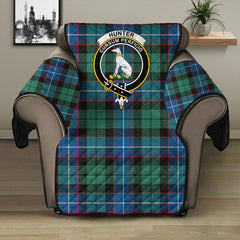 Hunter Ancient Tartan Crest Sofa Protector