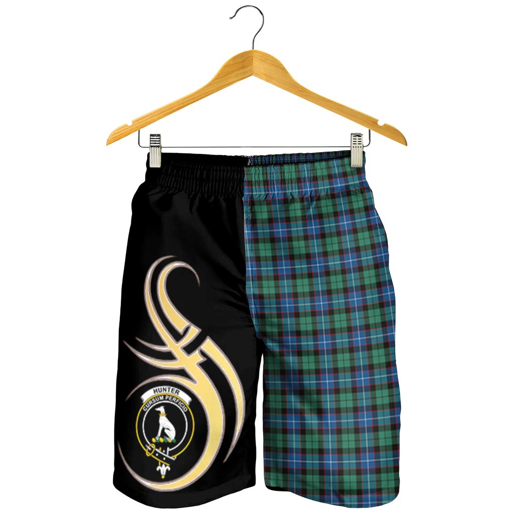 Hunter Ancient Tartan Crest Men's Short PM8