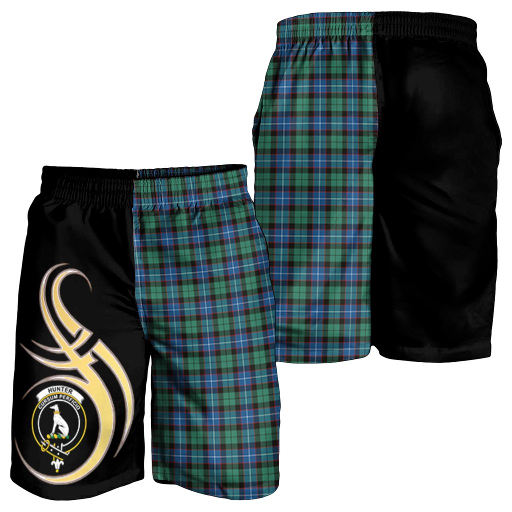 Hunter Ancient Tartan Crest Men's Short PM8