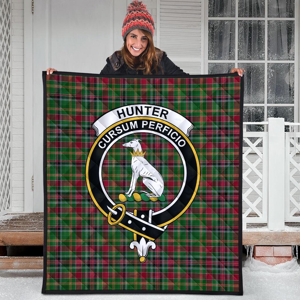 Hunter Wilsons Tartan Crest Quilt
