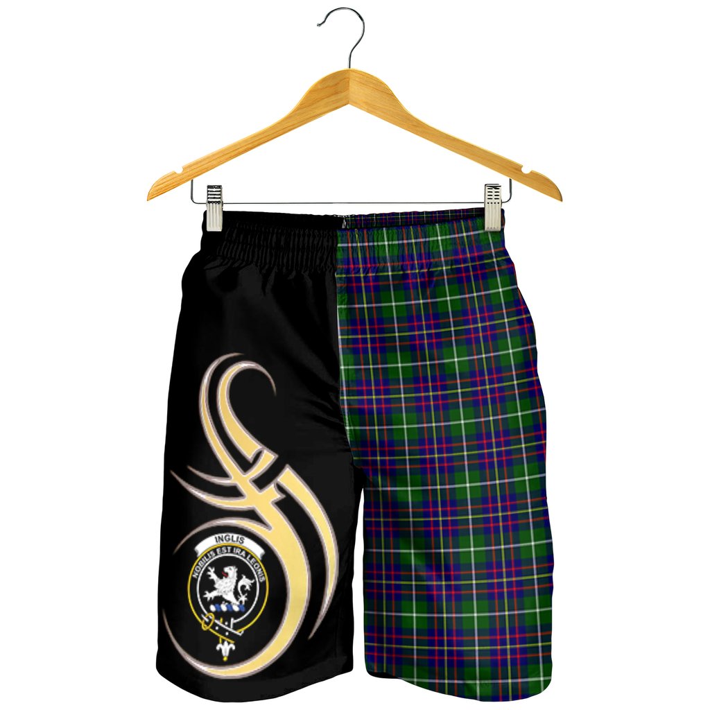 Inglis Modern Tartan Crest Men's Short PM8