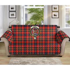 Innes Modern Tartan Crest Sofa Protector