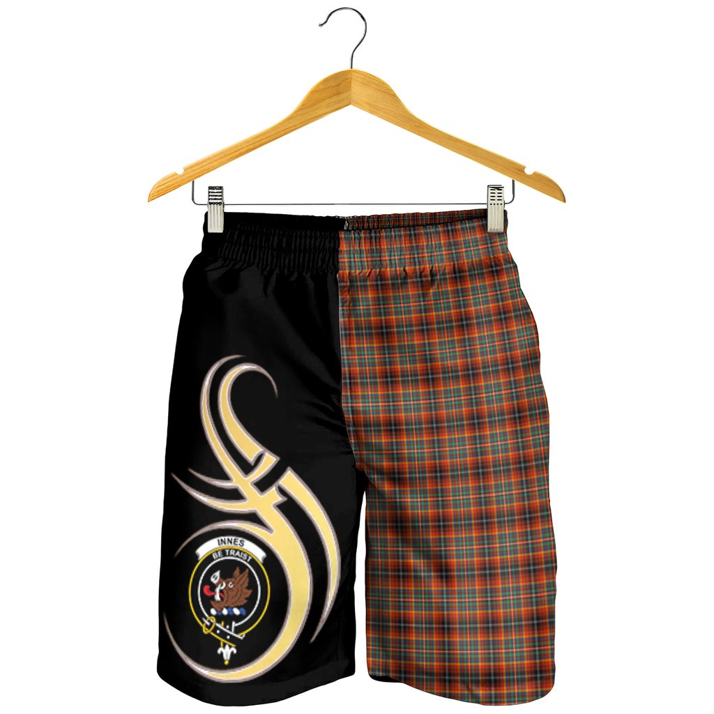 Innes Ancient Tartan Crest Men's Short PM8