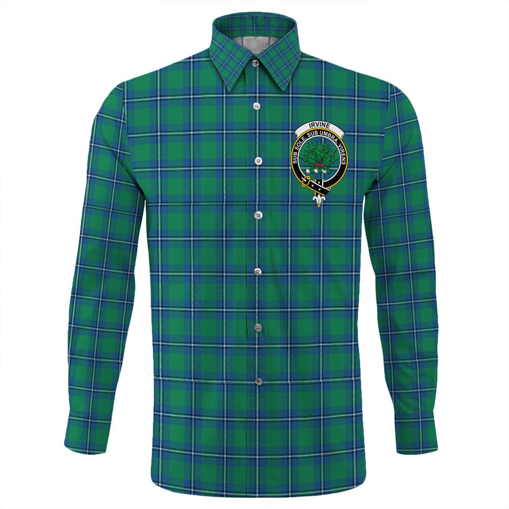 Irvine Ancient Tartan Long Sleeve Button Shirt