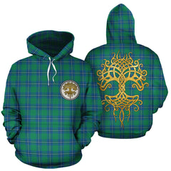 Irvine Ancient Tartan Hoodie - Tree Of Life