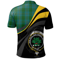 Irving of Bonshaw Tartan Polo Shirt - Royal Coat Of Arms Style