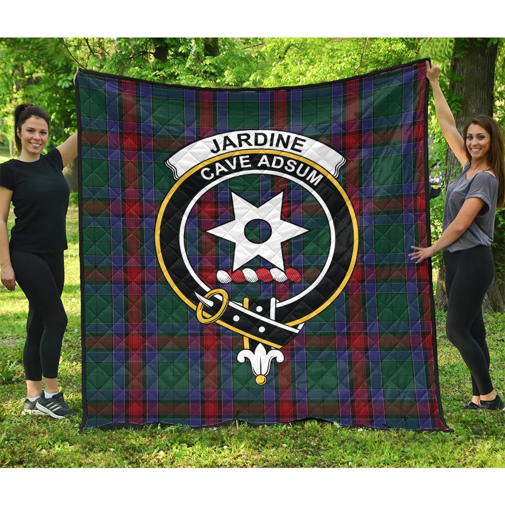 Jardine Dress Tartan Crest Quilt