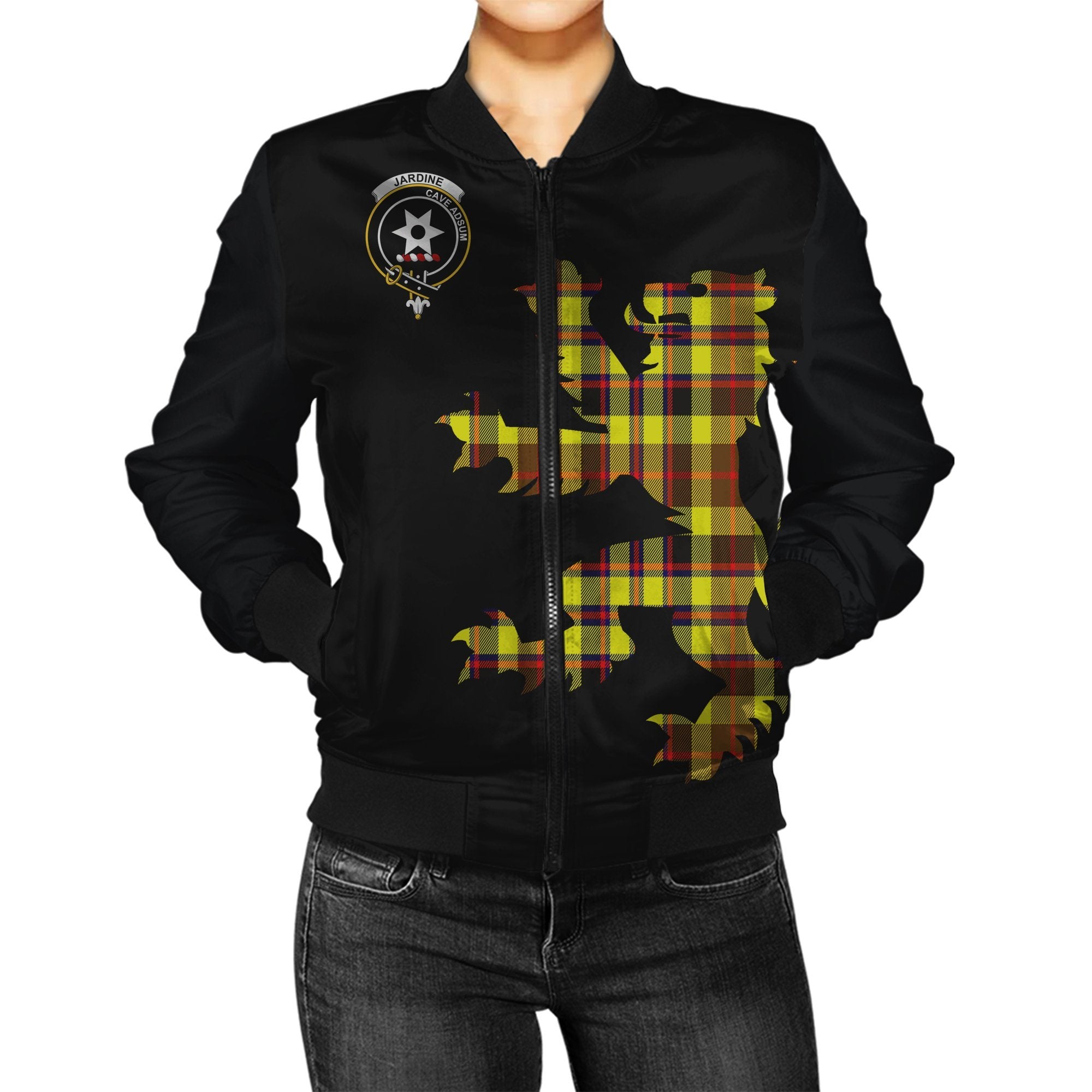 Jardine Tartan Bomber Jacket Lion & Thistle