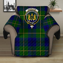 Johnston Modern Tartan Crest Sofa Protector