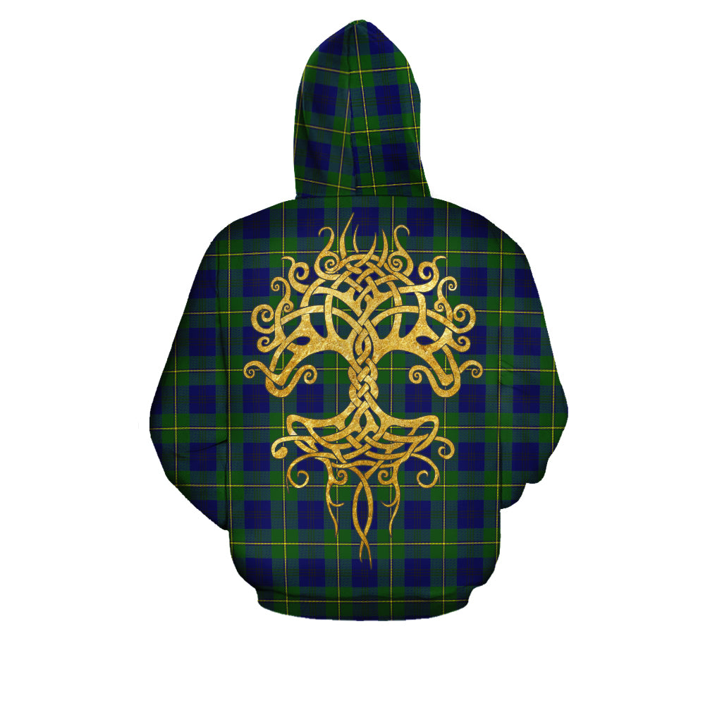 Johnston Modern Tartan Hoodie - Tree Of Life