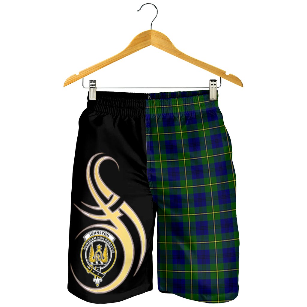 Johnston Modern Tartan Crest Men's Short PM8