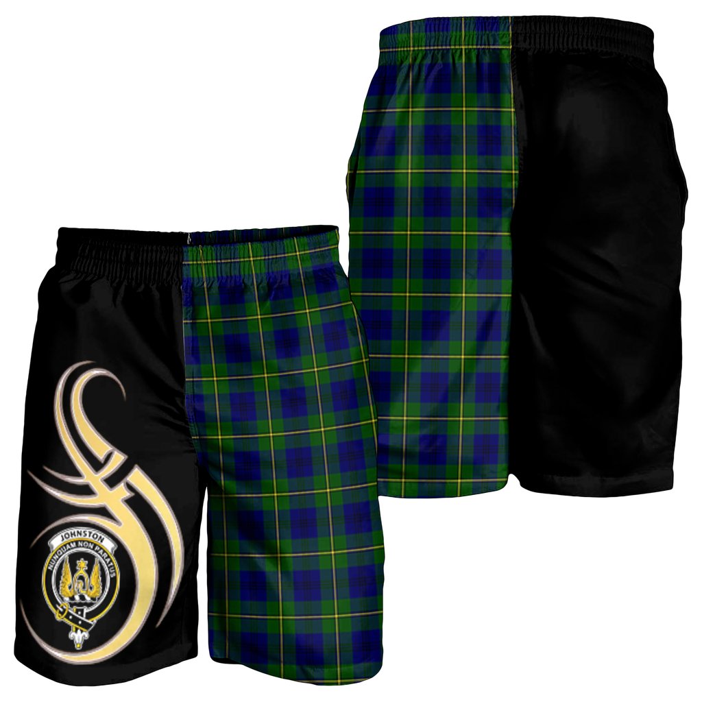 Johnston Modern Tartan Crest Men's Short PM8