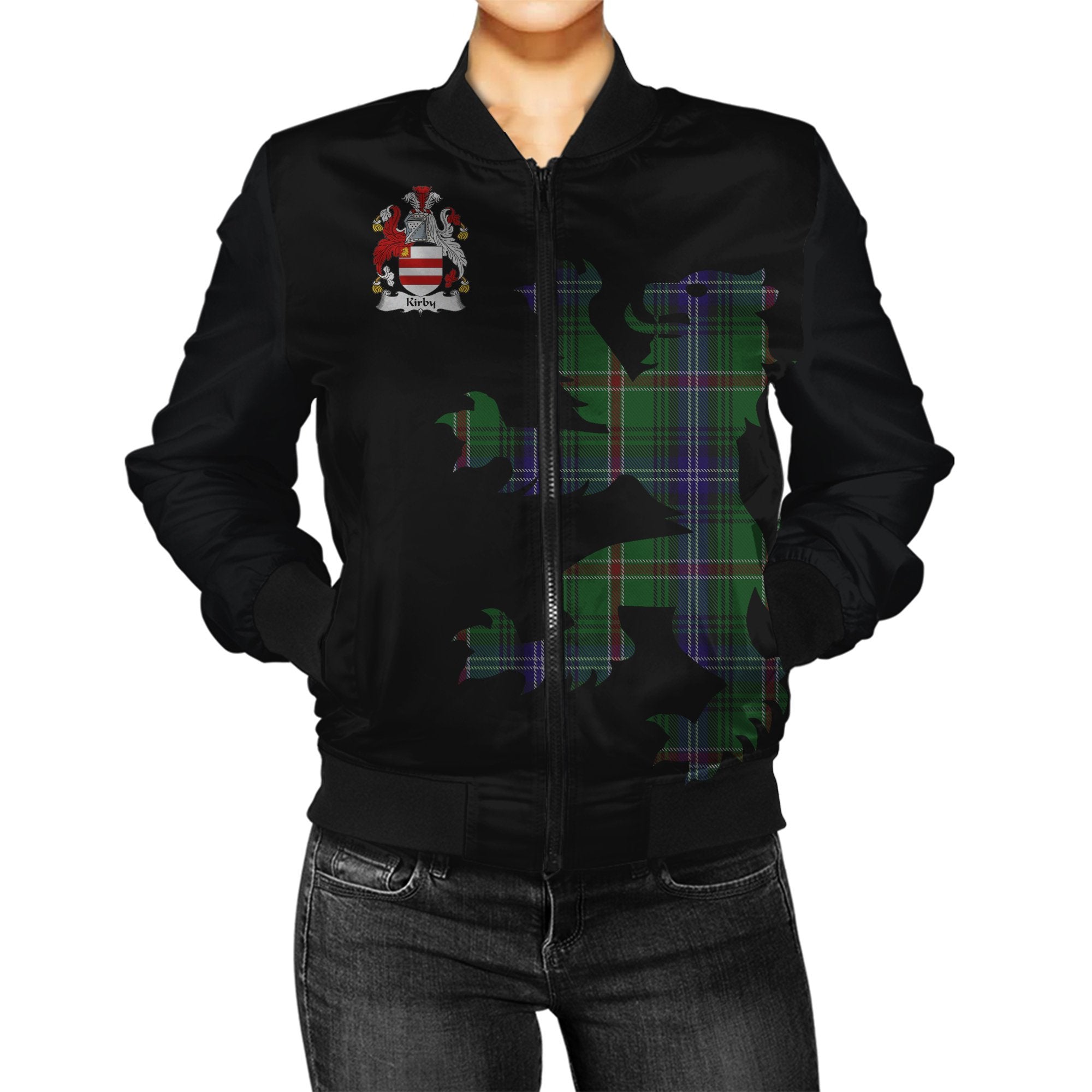 Kirby Tartan Bomber Jacket Lion & Thistle