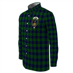 Keith Modern Tartan Long Sleeve Button Shirt