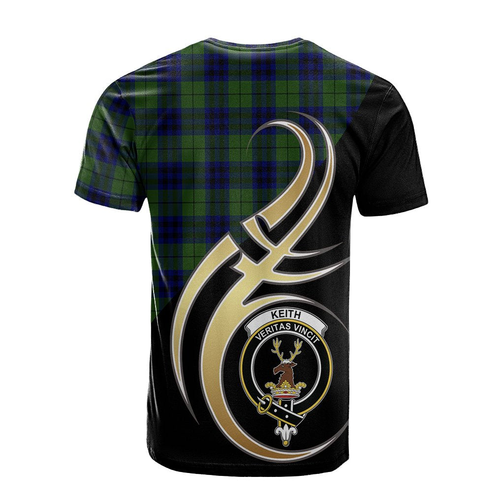 Keith Modern Tartan T-shirt - Believe In Me Style