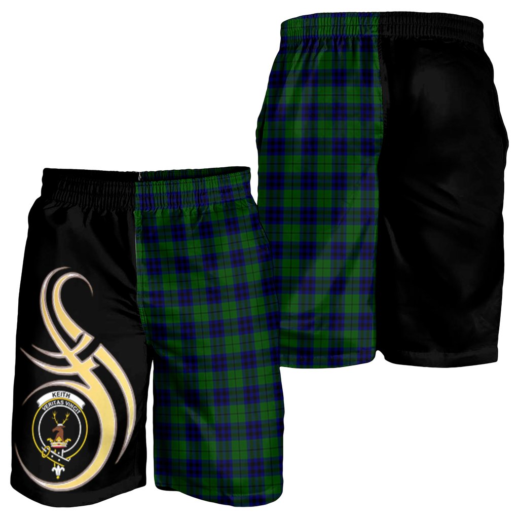 Keith Modern Tartan Crest Men's Short PM8