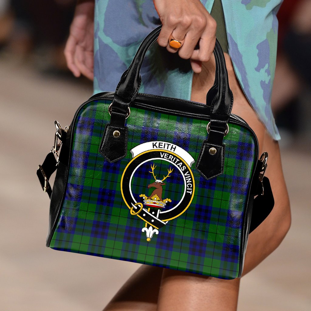 Keith Modern Tartan Shoulder Handbags